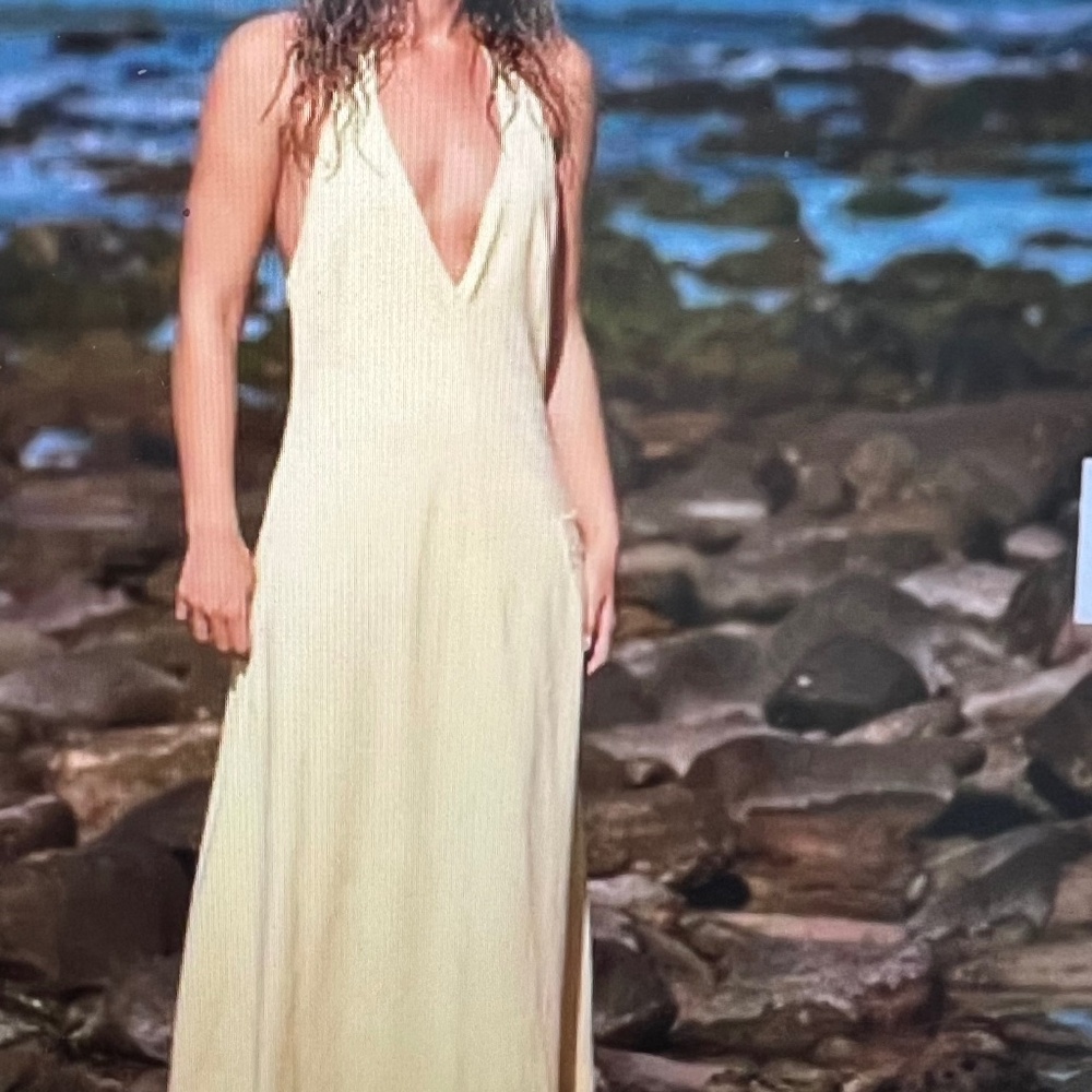 Free People Beach halter dress